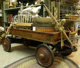 aero flyer wooden wagon