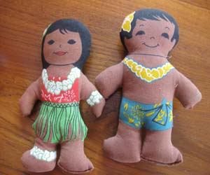vintage hawaiian dolls